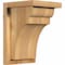 Ekena Millwork Yorktown Rough Sawn Corbel w/Backplate, Western Red Cedar, 8"W x 8"D x 12"H COR08X08X12YOR01RWR - alternate 1